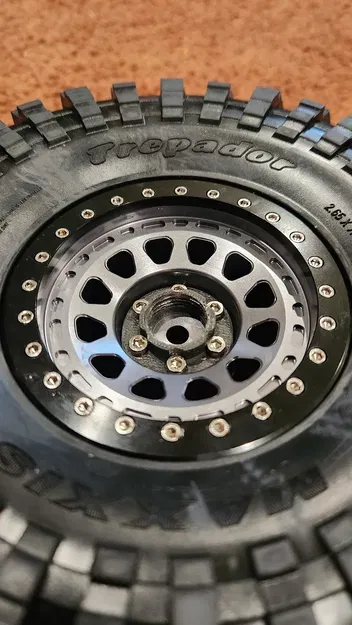 Nắp trung tâm Injora cho xe Axial SCX6 - Image 3