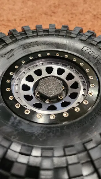 Nắp trung tâm Injora cho xe Axial SCX6 - Image 5