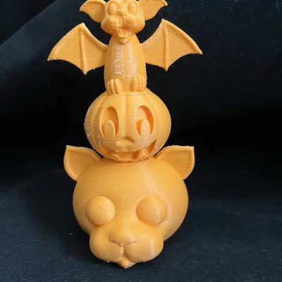 Chồng nhân vật dễ thương cho lễ hội Hallowe'en