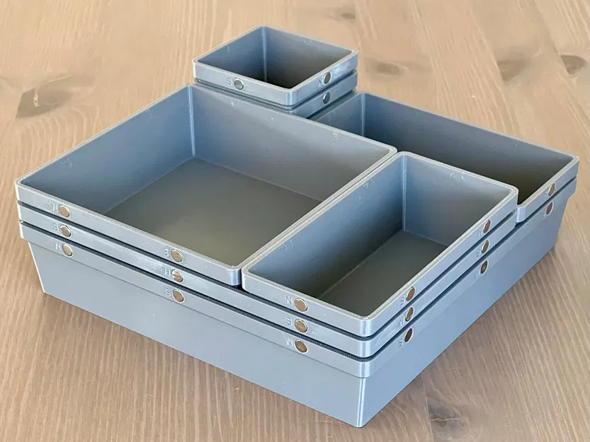 Khay từ tính đa dạng kích thước cho tổ chức linh kiện - Image 2