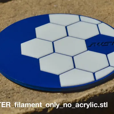 Đế lót ly cảm hứng JWST với thiết kế độc đáo