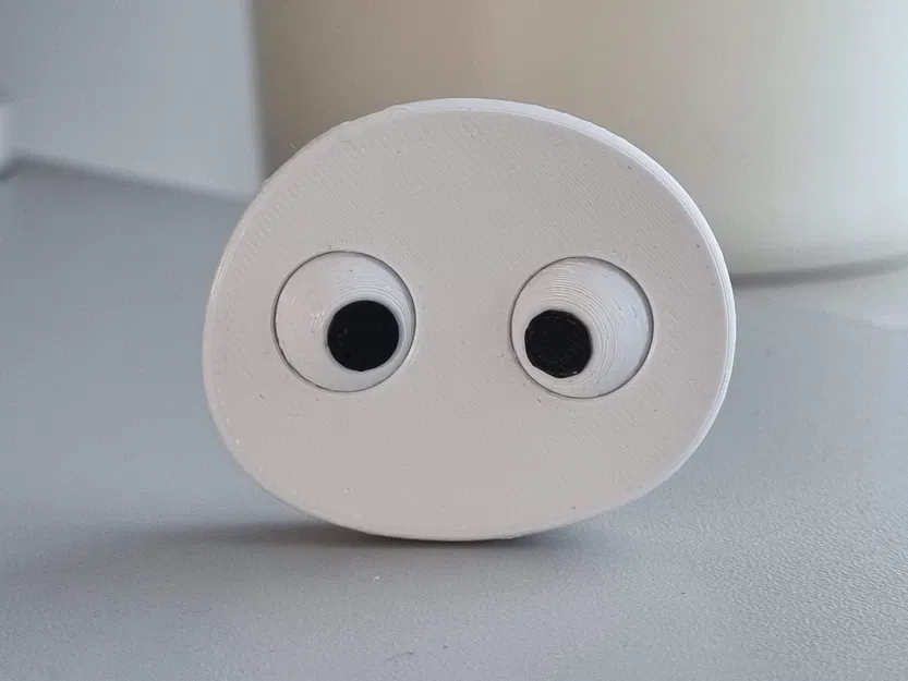 Đá cuội mắt lồi dễ thương có thể gắn vào túi - Image 4