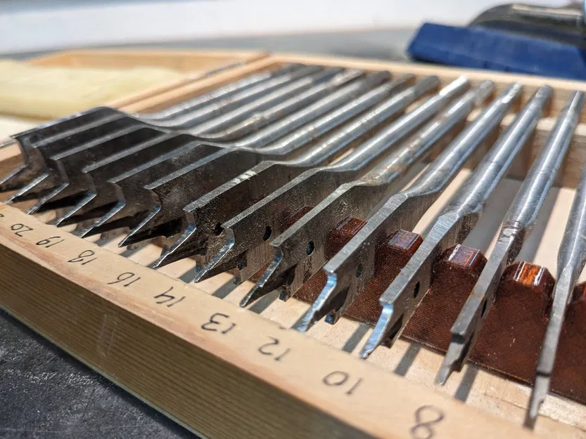 Bộ mũi khoan spade 13 chiếc thay thế cho inlay - Image 2