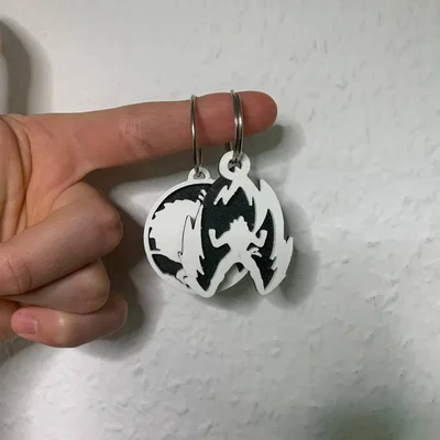 Móc khóa nhân vật Dragonball độc đáo