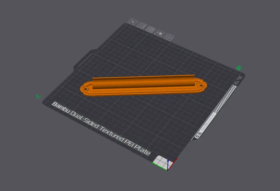 Tay nắm cửa trượt với khoảng cách lỗ vít 205mm - Image 4