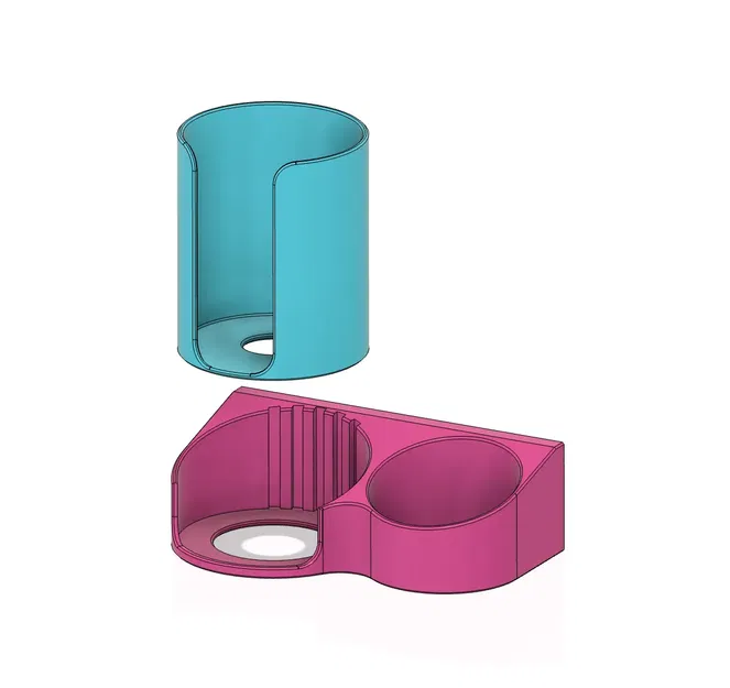 Giá đỡ chai IPA và bông tẩy trang cho Prusa Enclosure - Image 5