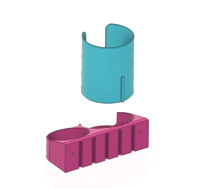 Giá đỡ chai IPA và bông tẩy trang cho Prusa Enclosure - Image 6