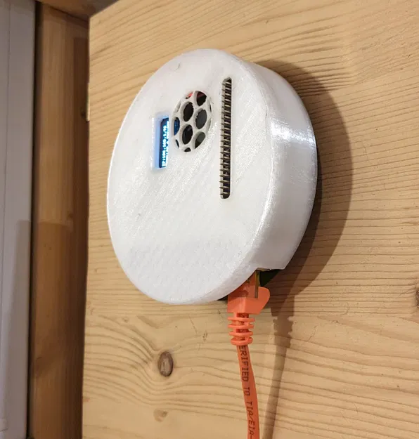 Vỏ Raspberry Pi 4 hình tròn cho PoE Hat - Image 3