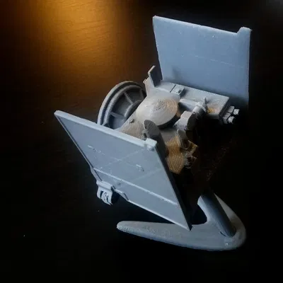 Mô hình tàu vũ trụ OSIRIS-REx trong nhiệm vụ Bennu