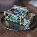 Vỏ Raspberry Pi 4 hình tròn cho PoE Hat - Thumbnail 5