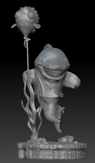 Nhân vật cá mập "Toyito" vui chơi tại công viên giải trí dướ... - Image 14