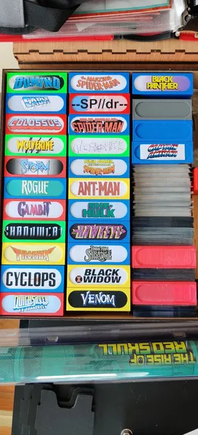 Hộp nhân vật Marvel Champions cho thẻ bài 3D - Image 1