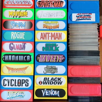 Hộp nhân vật Marvel Champions cho thẻ bài 3D