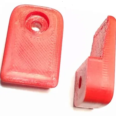 Kẹp gương đơn giản cho gương lớn với cạnh vát