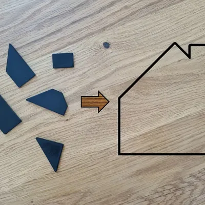 Ngôi nhà bị phân mảnh với năm phần ghép lại