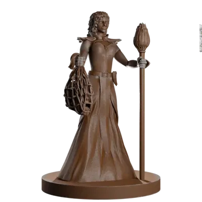 Nữ phù thủy nửa Elven cầm đầu Orc bị chặt đứt