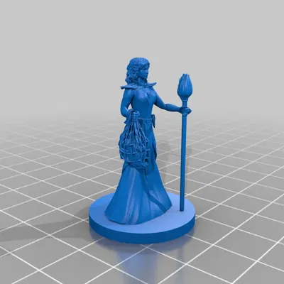 Nữ phù thủy nửa Elven cầm đầu Orc bị chặt đứt