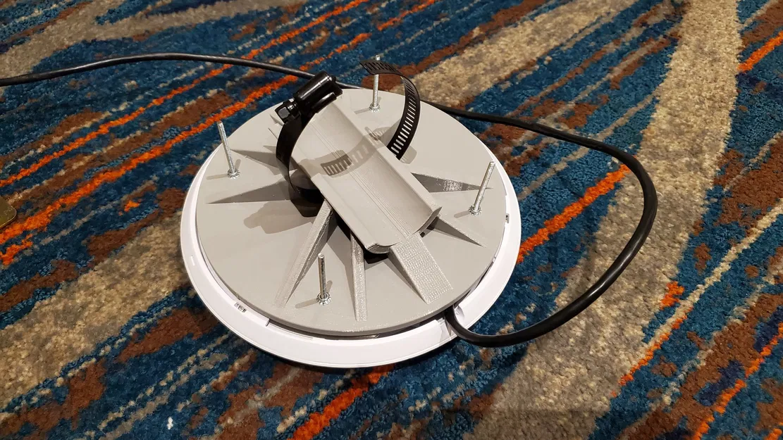 Giá đỡ gắn điểm truy cập WiFi Ubiquiti U6 Pro lên cột - Image 4