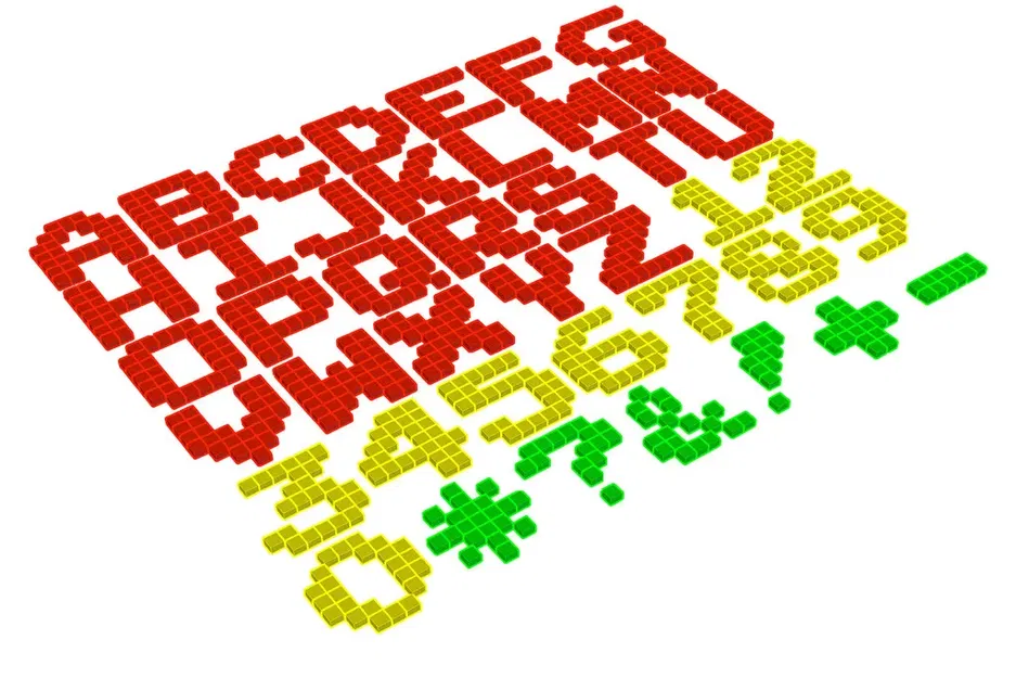 Phông chữ PacMan gốc trong trò chơi 3D - Image 2