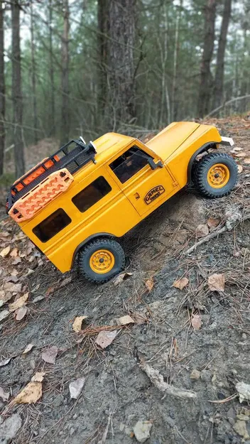 Xe Land Rover series 3 tỉ lệ 1:10 với chiều rộng bánh 313 mm - Image 1