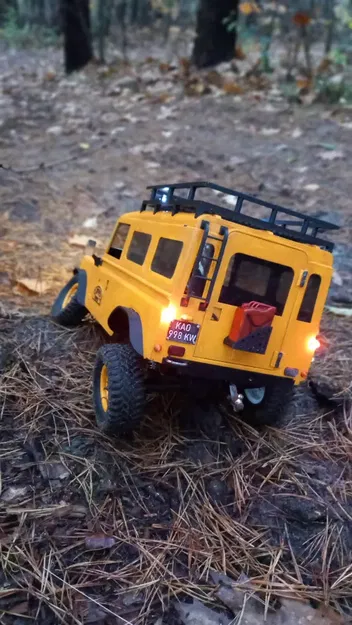 Xe Land Rover series 3 tỉ lệ 1:10 với chiều rộng bánh 313 mm - Image 4