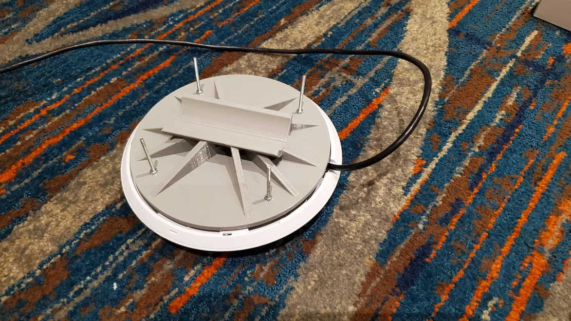 Giá đỡ gắn điểm truy cập WiFi Ubiquiti U6 Pro lên cột - Image 5