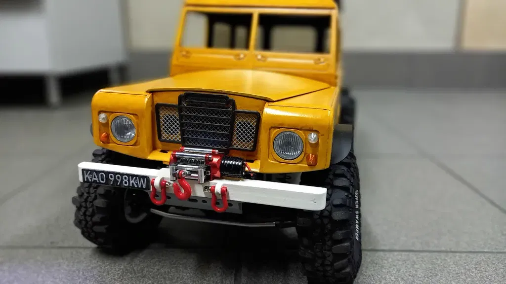 Xe Land Rover series 3 tỉ lệ 1:10 với chiều rộng bánh 313 mm - Image 6