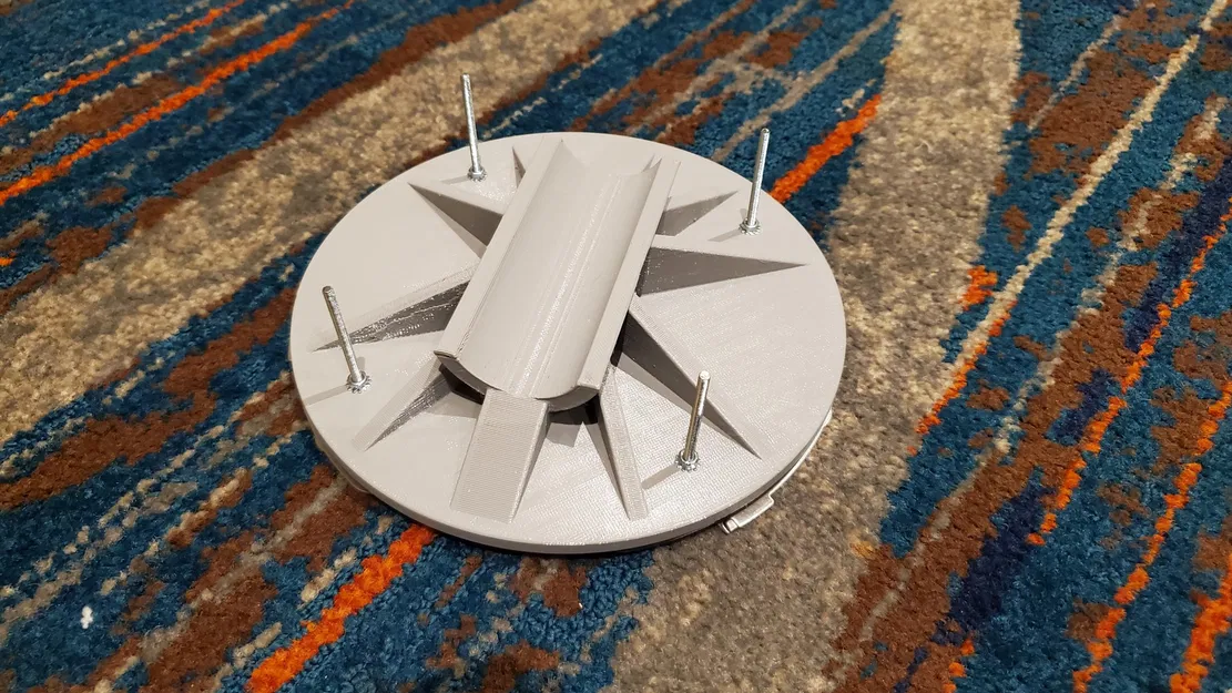 Giá đỡ gắn điểm truy cập WiFi Ubiquiti U6 Pro lên cột - Image 7