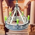 Đèn chùm kiểu cổ cho ngôi nhà búp bê tỉ lệ 1/12 - Thumbnail 1