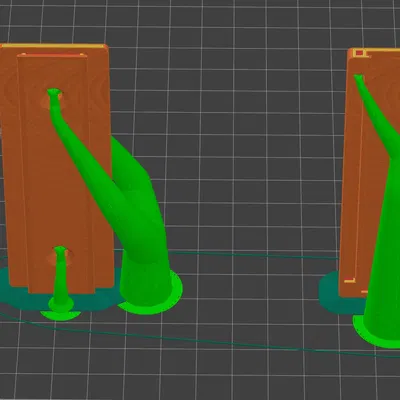 Giá đỡ dây điện gắn tường cho router và thiết bị khác