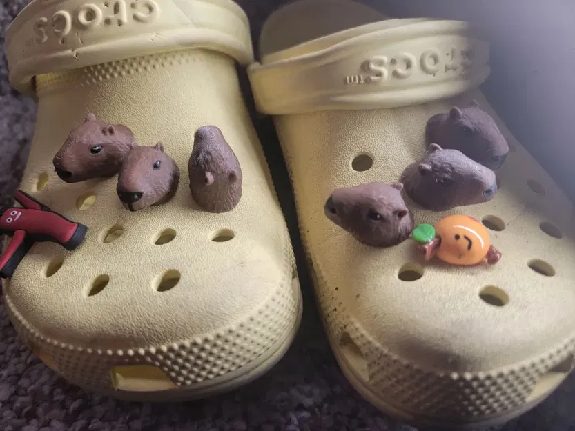 Jibbitz hình chú lửng cho giày Crocs - Image 1