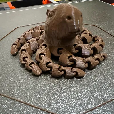 Capypus - Sự kết hợp giữa capybara và bạch tuộc