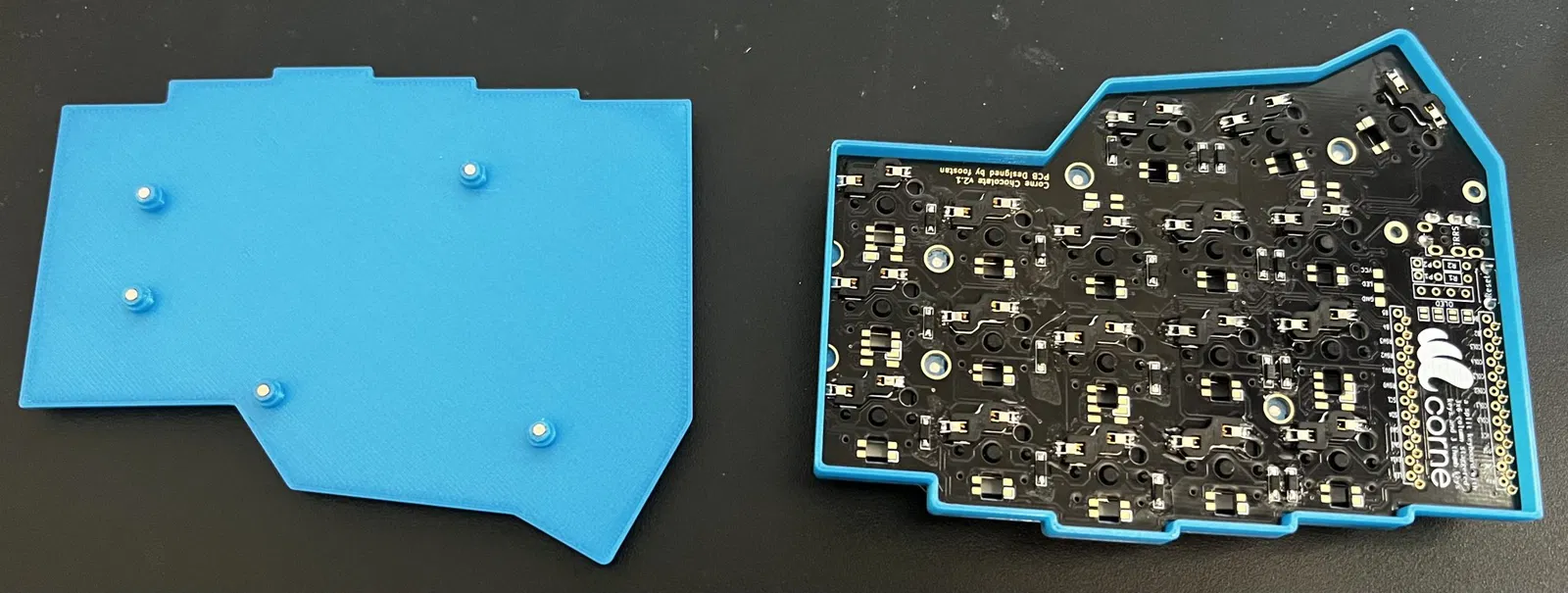 Hộp đựng mini Corne cho bàn phím crkbd với Kailh Chocs - Image 3