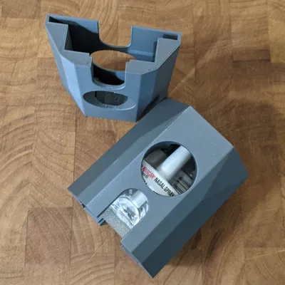 Giá đỡ bình xịt mũi NARCAN (naloxone) cho trường hợp quá liều...