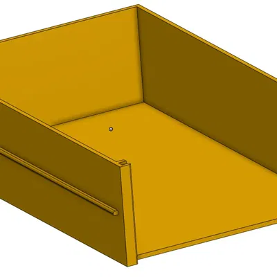 Ngăn kéo AMS được cải tiến cho hành động trượt dễ dàng hơn