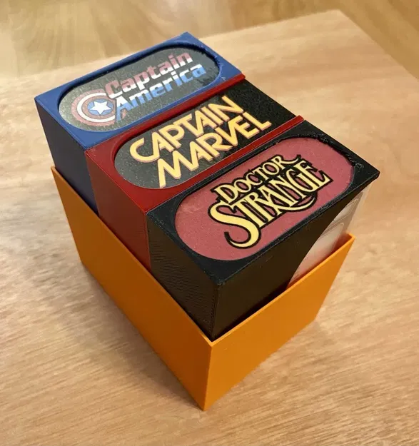 Hộp đựng bài Marvel Champions cho bộ bài anh hùng - Image 1