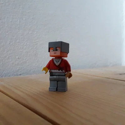 Mũ Minecraft cho nhân vật Lego