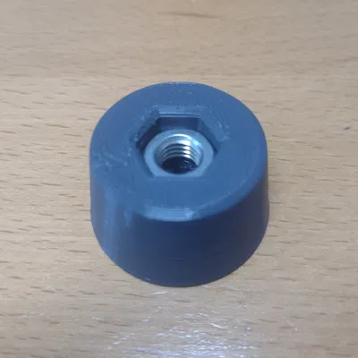 Chân máy in TPU cho đai ốc M8