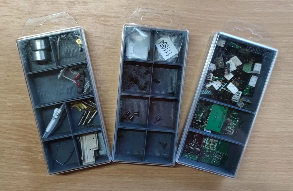 Giá đỡ cho bộ phận trong bao bì nhựa Piko - Image 1