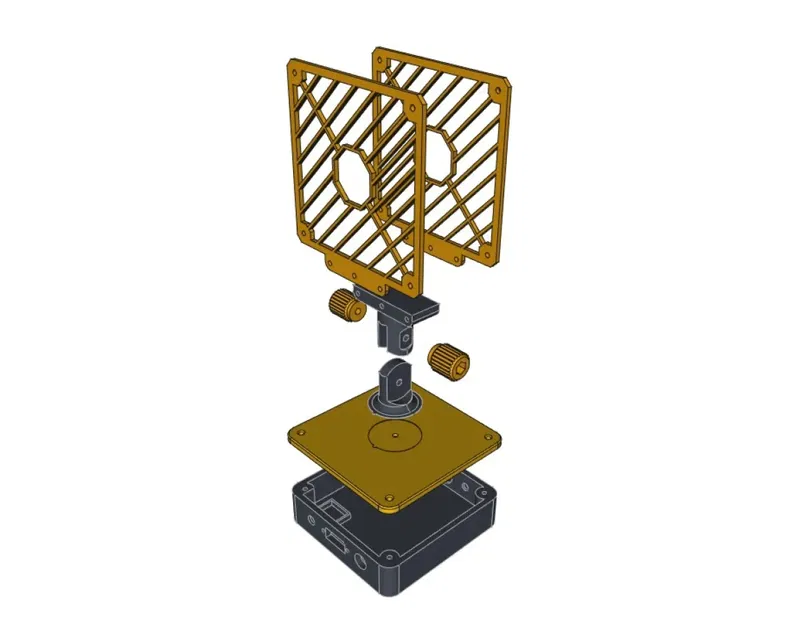 Quạt để bàn nghiêng V02 với công tắc và điều chỉnh tốc độ - Image 2