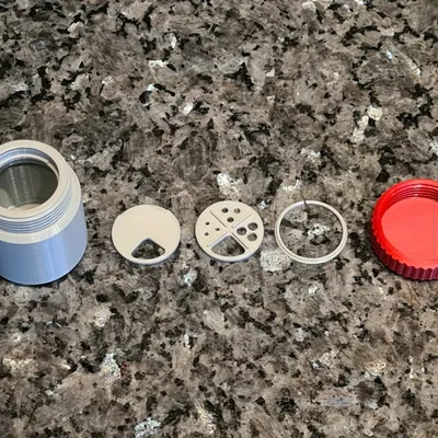 Cụm rắc gia vị ngoài trời cho muối và tiêu