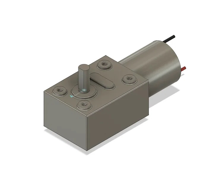 Động cơ DC 12V với hộp số 66 RPM - Image 1