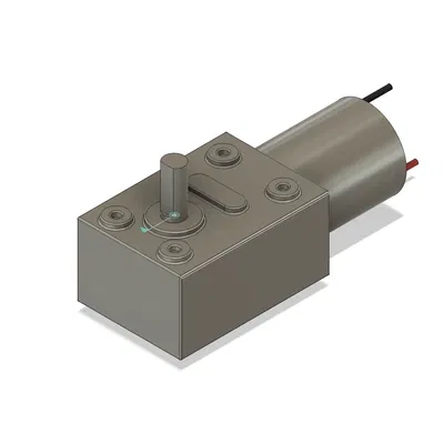 Động cơ DC 12V với hộp số 66 RPM