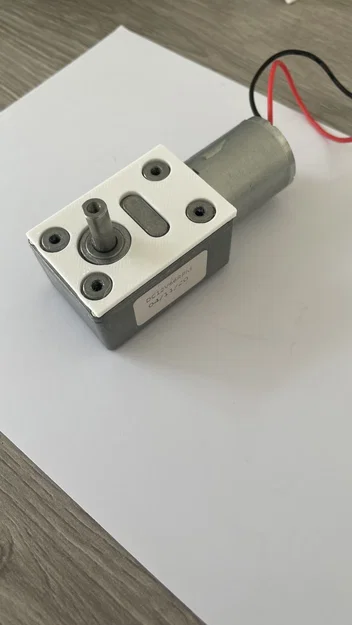 Động cơ DC 12V với hộp số 66 RPM - Image 2