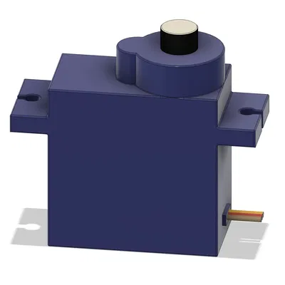 Motor servo mini SG90-HV với kích thước 23x12.2x29mm