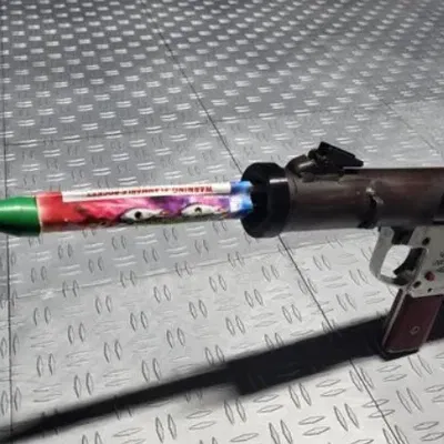 Bộ chuyển đổi tên lửa chai RPG2 cho pháo bông