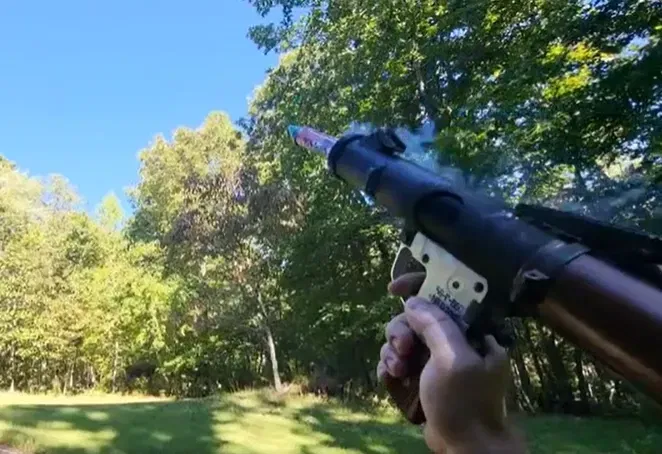 Bộ chuyển đổi tên lửa chai RPG2 cho pháo bông - Image 3