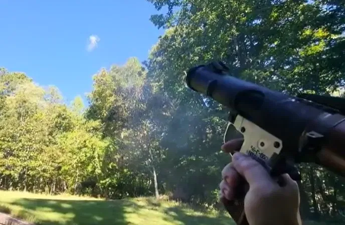 Bộ chuyển đổi tên lửa chai RPG2 cho pháo bông - Image 4