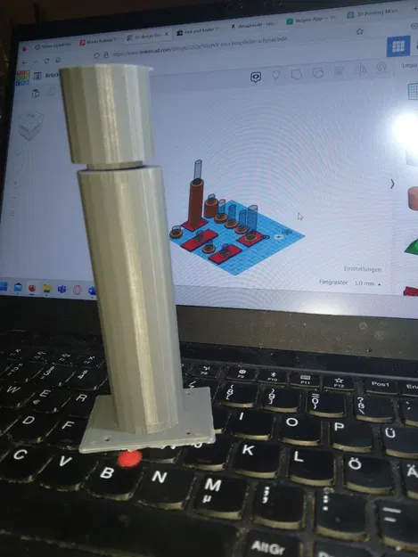 Cột hỗ trợ cho mô hình đường sắt 3D - Image 3