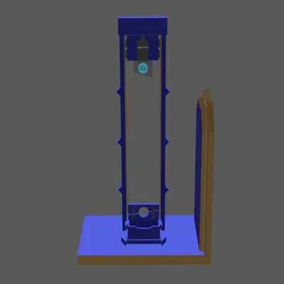 Giá đỡ sách Guillotine từ Persona 5